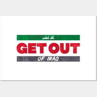Get Out of Iraq Posters and Art